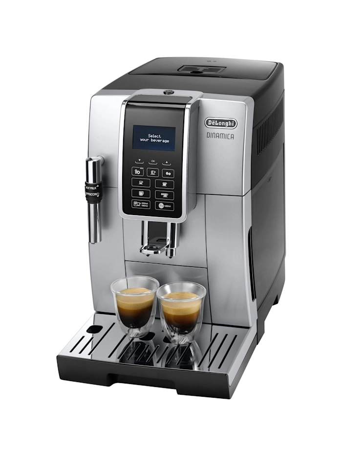 Delonghi ECAM 350.35.SB | Kaffeevollautomat | Intigriertes Mahlwerk | Delonghi Temperaturregelung | 1450 Watt Leistung | Einfache Reinigung