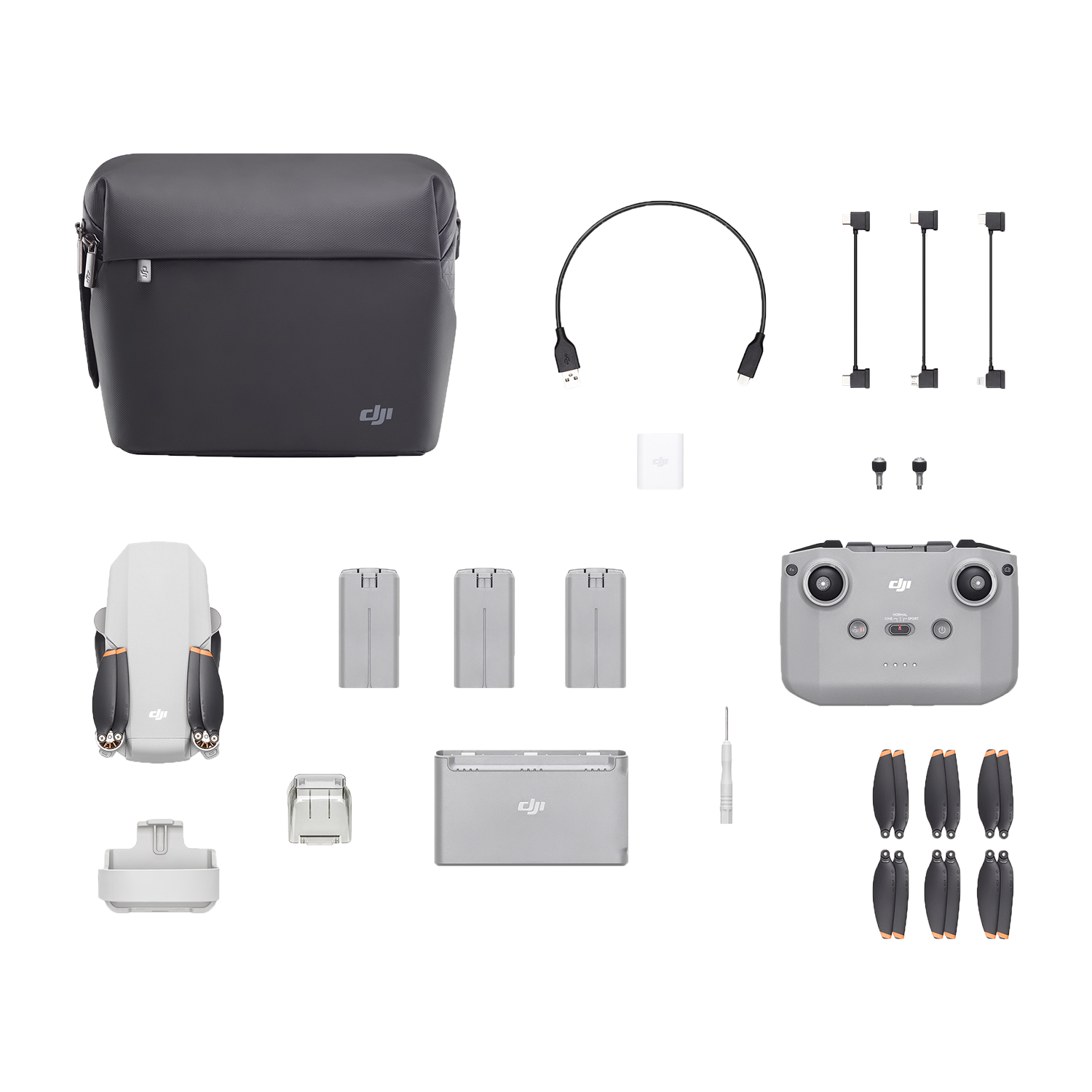 DJI Mini 2 | Drohne / Quadrocopter | 31 Minuten Akkulaufzeit | 12 Megapixel Kamera / 3840x2160 | 10 Km Reichweite | 5m/s maximale Geschwindigkeit