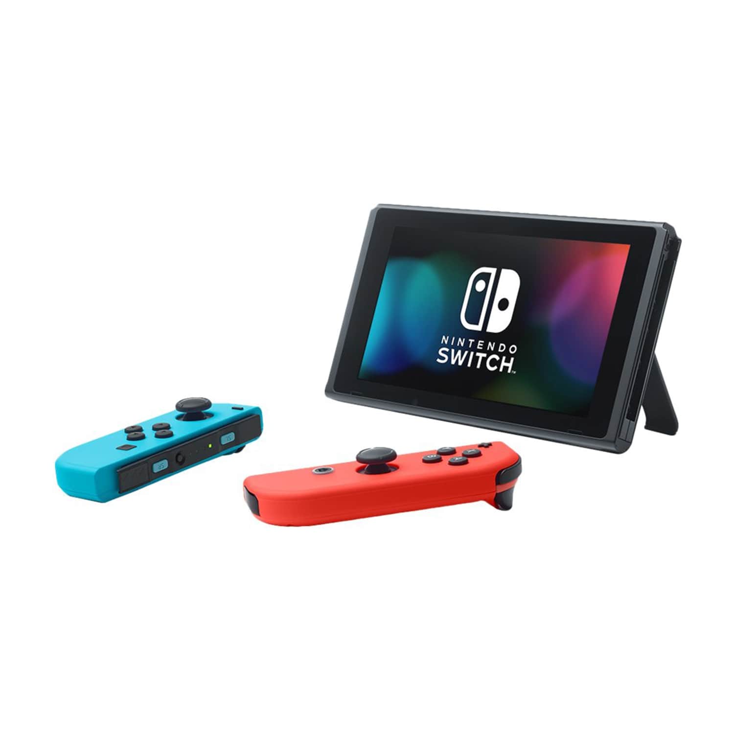 Nintendo Switch Konsole V2 | Betriebszeit (bis zu) 6.5 Stunde(n) | Vibrations-Feedback | Bluetooth | 525 mAh Akku | LCD-Display 15.7 cm (6.2) Farbe | Joy-Con"