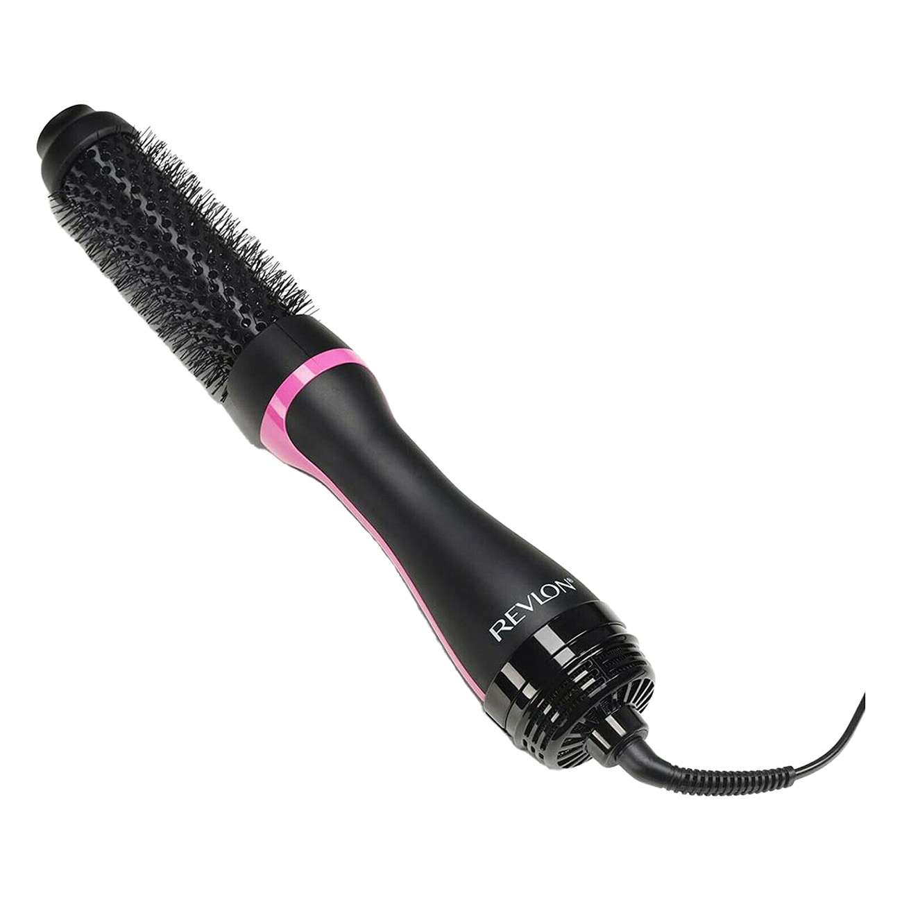 Revlon Salon One-Step Dryer and Round Styler (RVDR5292) | Heißluftbürste | Styling | Keramiktechnologie | Root Booster | Clip-on-UK-Konverter | 240 Watt