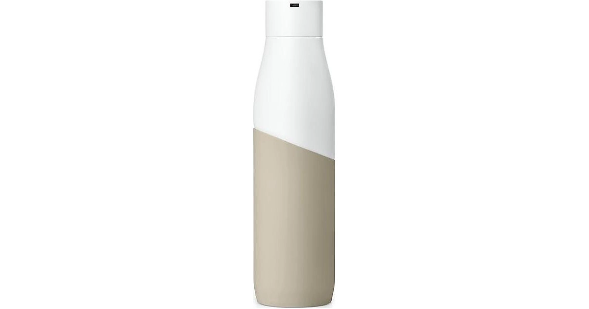 LARQ Bottle Movement Terra Edition White Dune | 950ml | hält bis zu 24h kalt und bis 12h warm | Sauberes Wasser in 60 sek.