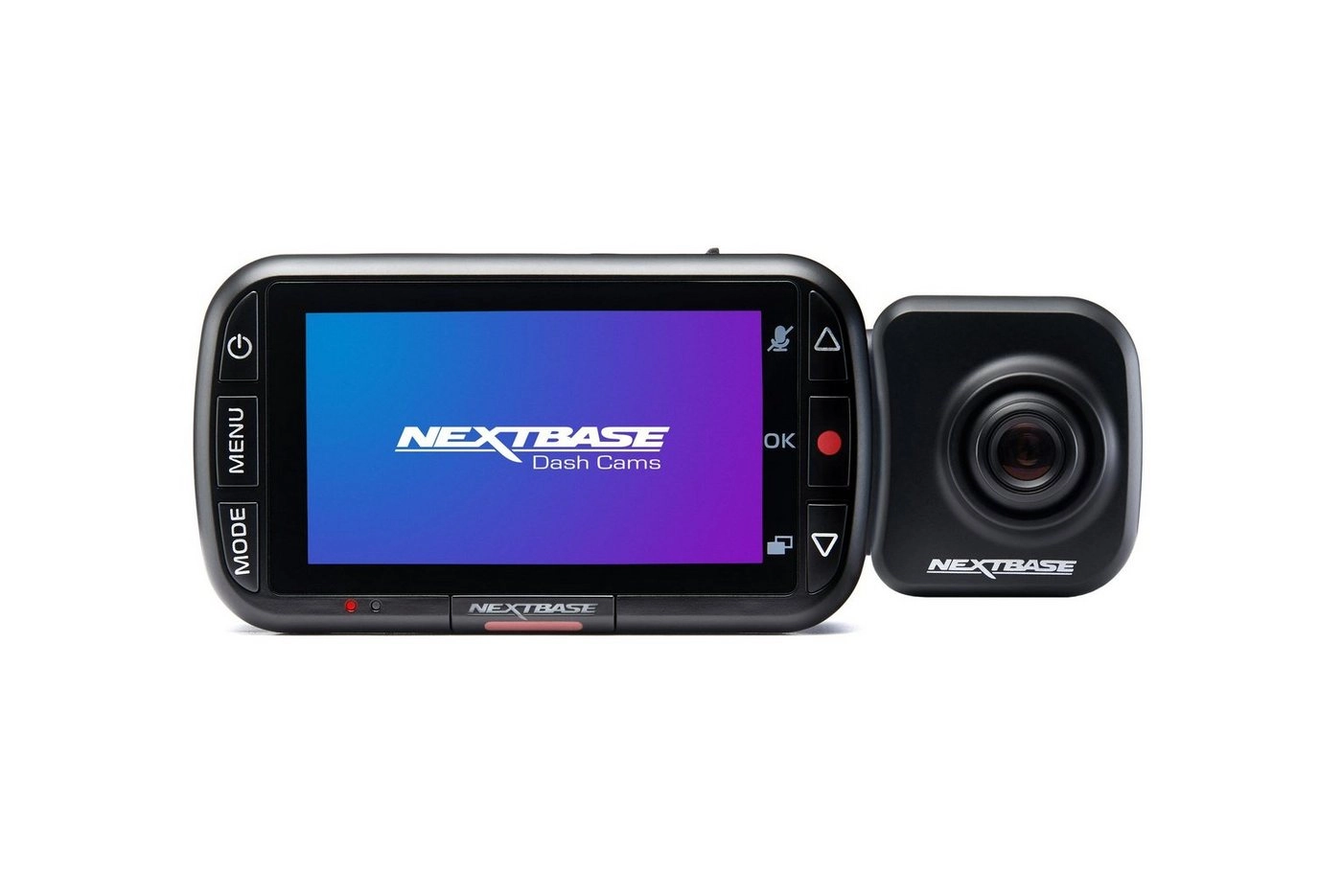 Nextbase 222x Dash Cam mit Rückfahrkamera | Intelligenter Parkmodus | HD Display | Automatische Start/Stopp Funktion