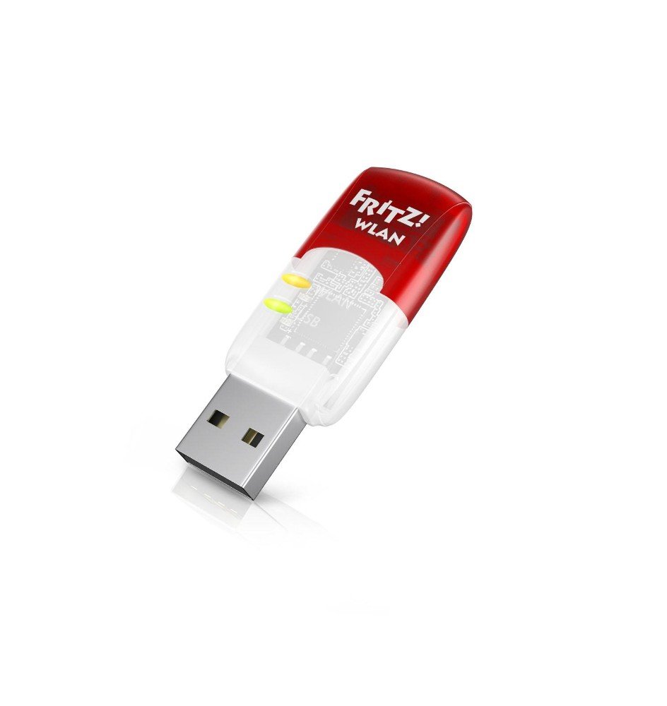 FRITZ!WLAN USB Stick AC 430 MU-MIMO | Netzwerkadapter | Intelligentes High-End-WLAN | Kompatibel zu allen WLAN-Routern | Einfache Installation binnen Sekunden