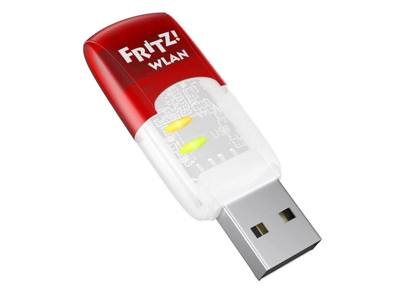 FRITZ!WLAN USB Stick AC 430 MU-MIMO | Netzwerkadapter | Intelligentes High-End-WLAN | Kompatibel zu allen WLAN-Routern | Einfache Installation binnen Sekunden