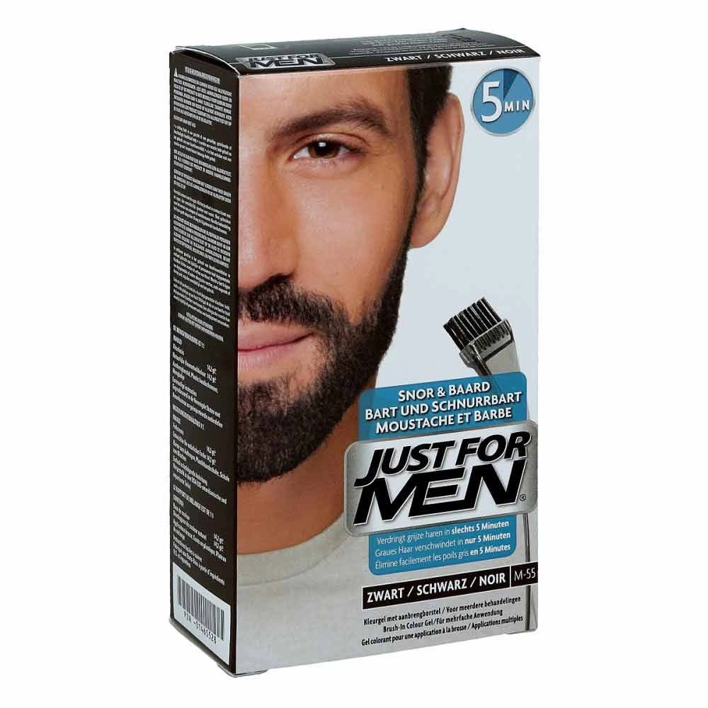 Just for men Brush in Color Gel schwarz