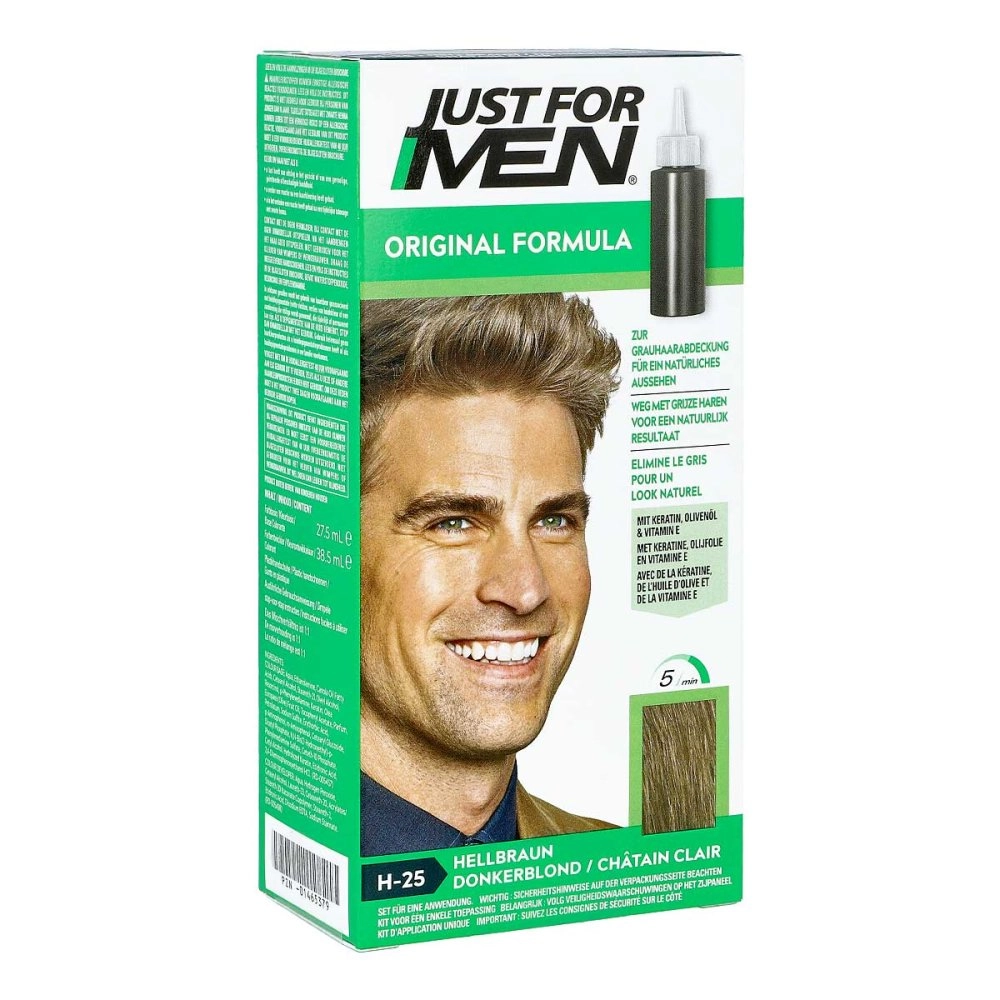 Just for men TÃ¶nungsshampoo hellbraun