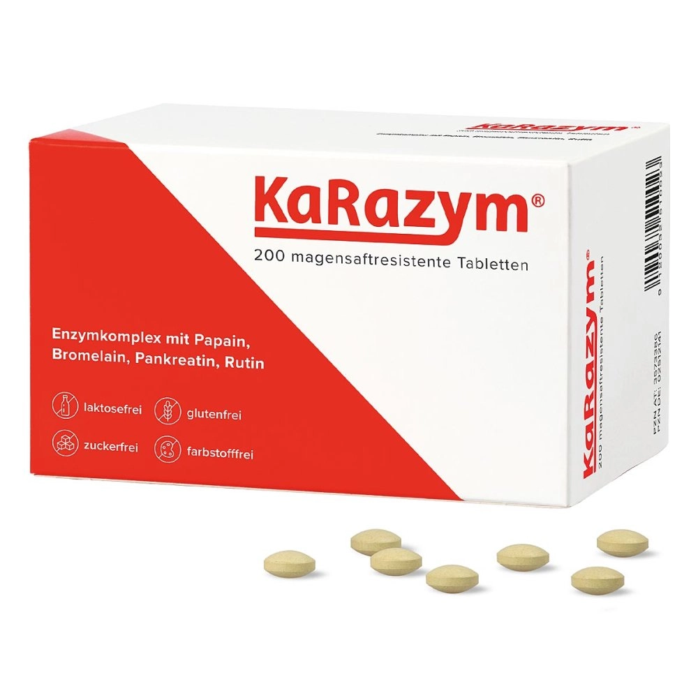 Karazym magensaftresistente Tabletten