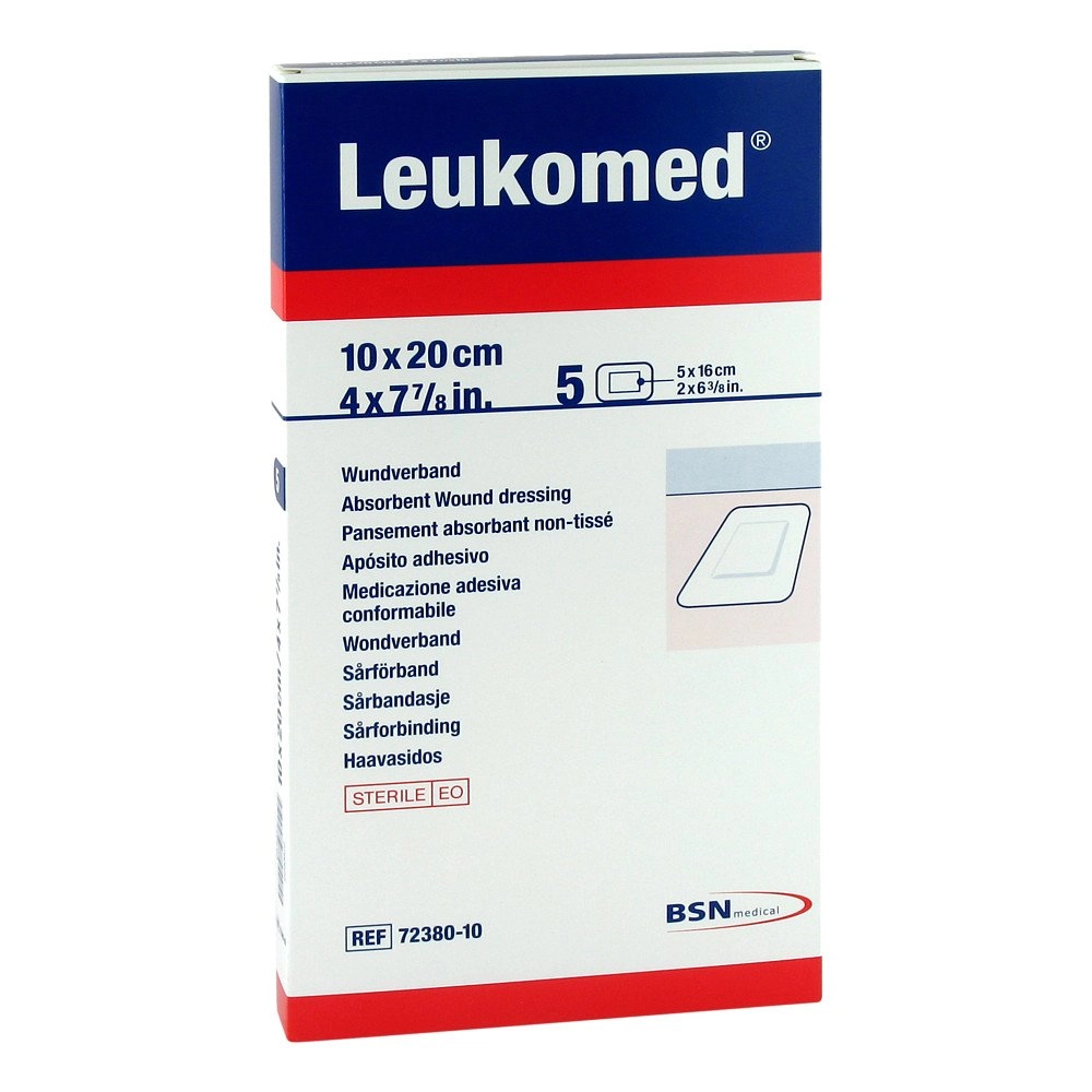 Leukomed sterile Pflaster 10x20 cm