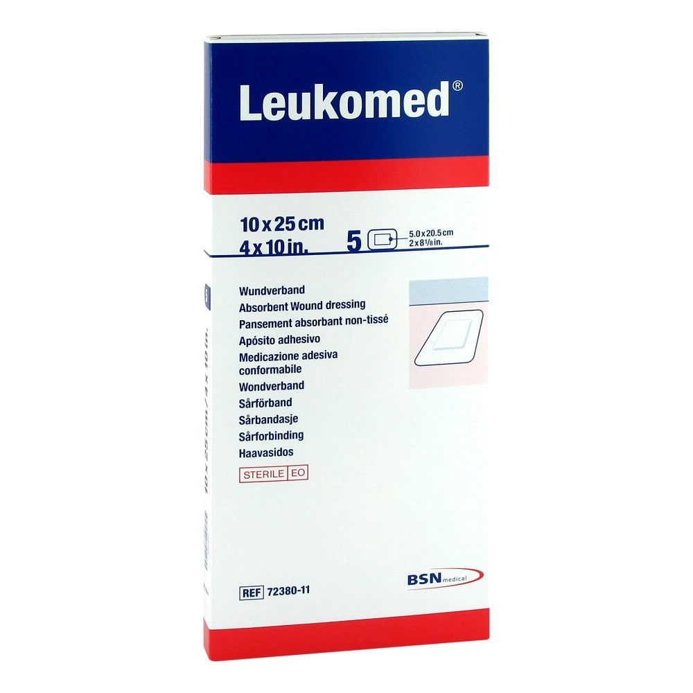 Leukomed sterile Pflaster 10x25 cm