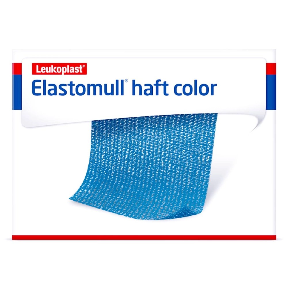 Elastomull haft 4mx8cm 72207-04 blau Fixierbinde