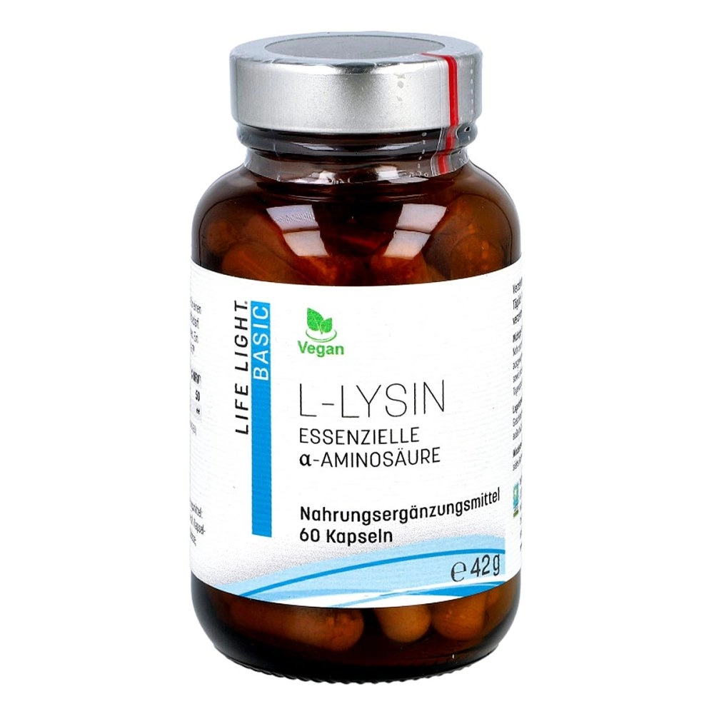 L-lysin 500 mg Kapseln