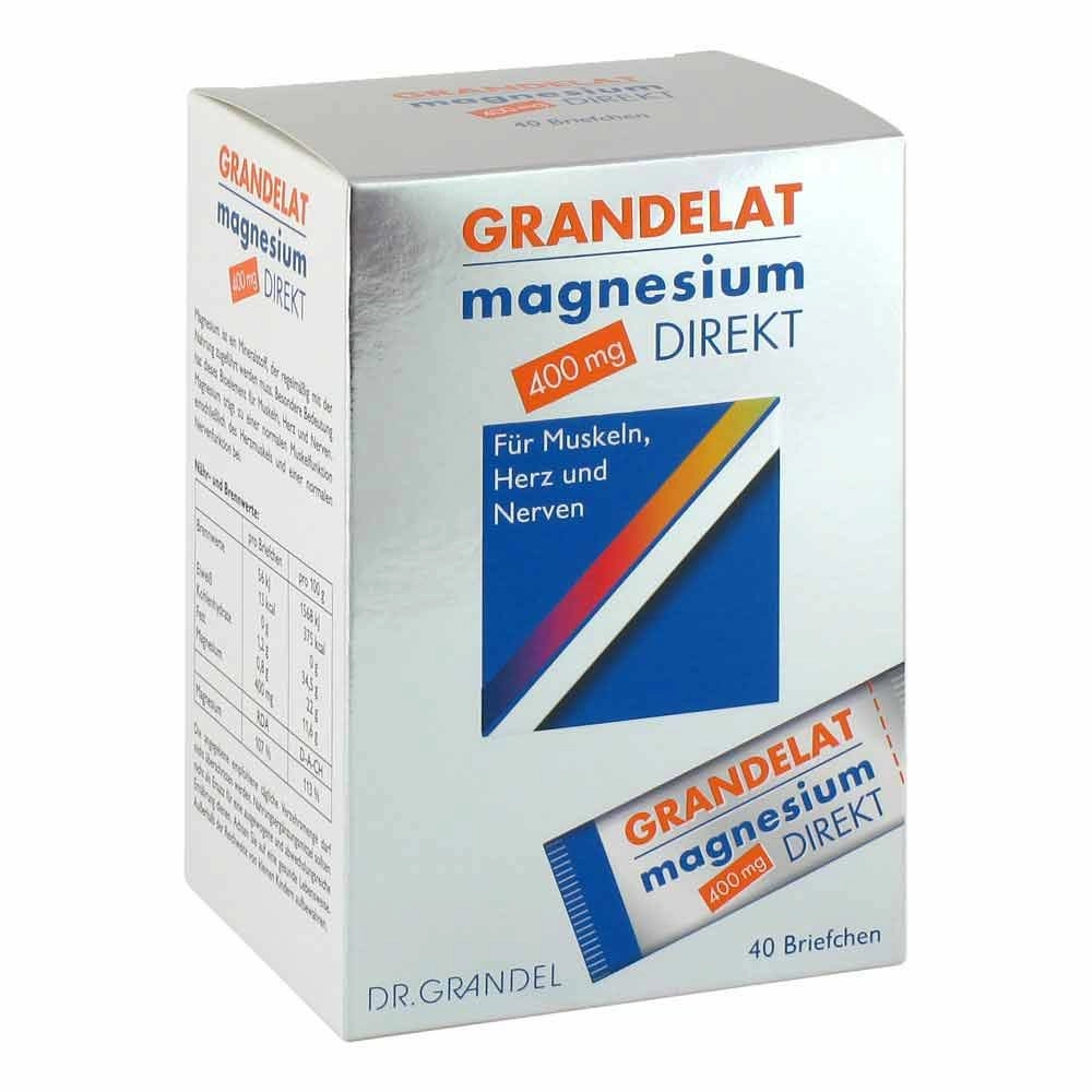 Magnesium Direkt 400 mg Grandelat Pulver