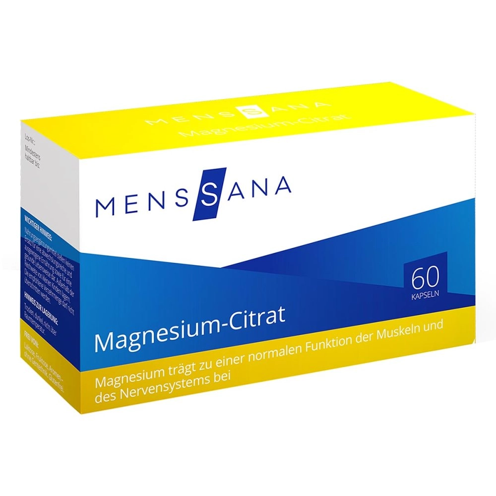 Magnesium-Citrat MensSana Kapseln