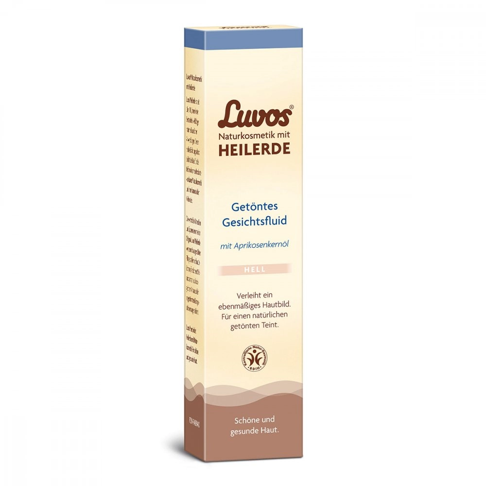 Luvos Naturkosmetik getÃ¶ntes Gesichtsfluid hell