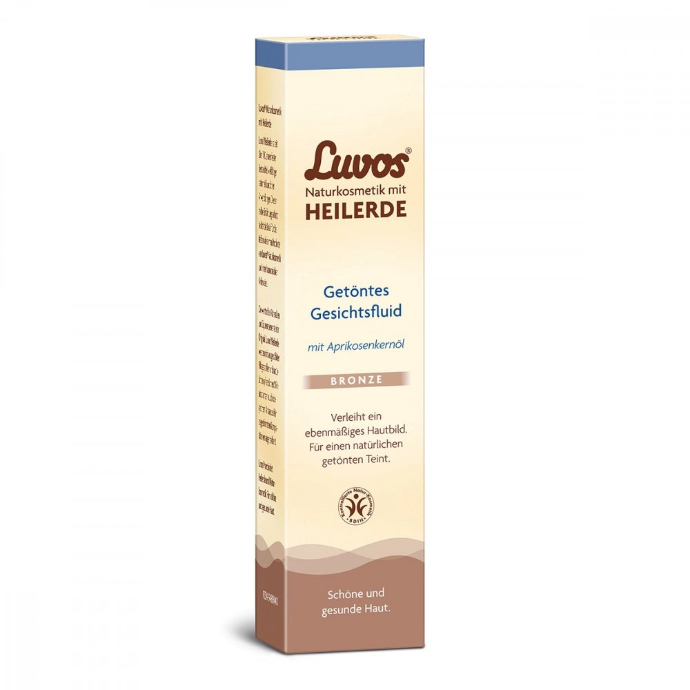 Luvos Naturkosmetik getÃ¶ntes Gesichtsfluid bronze