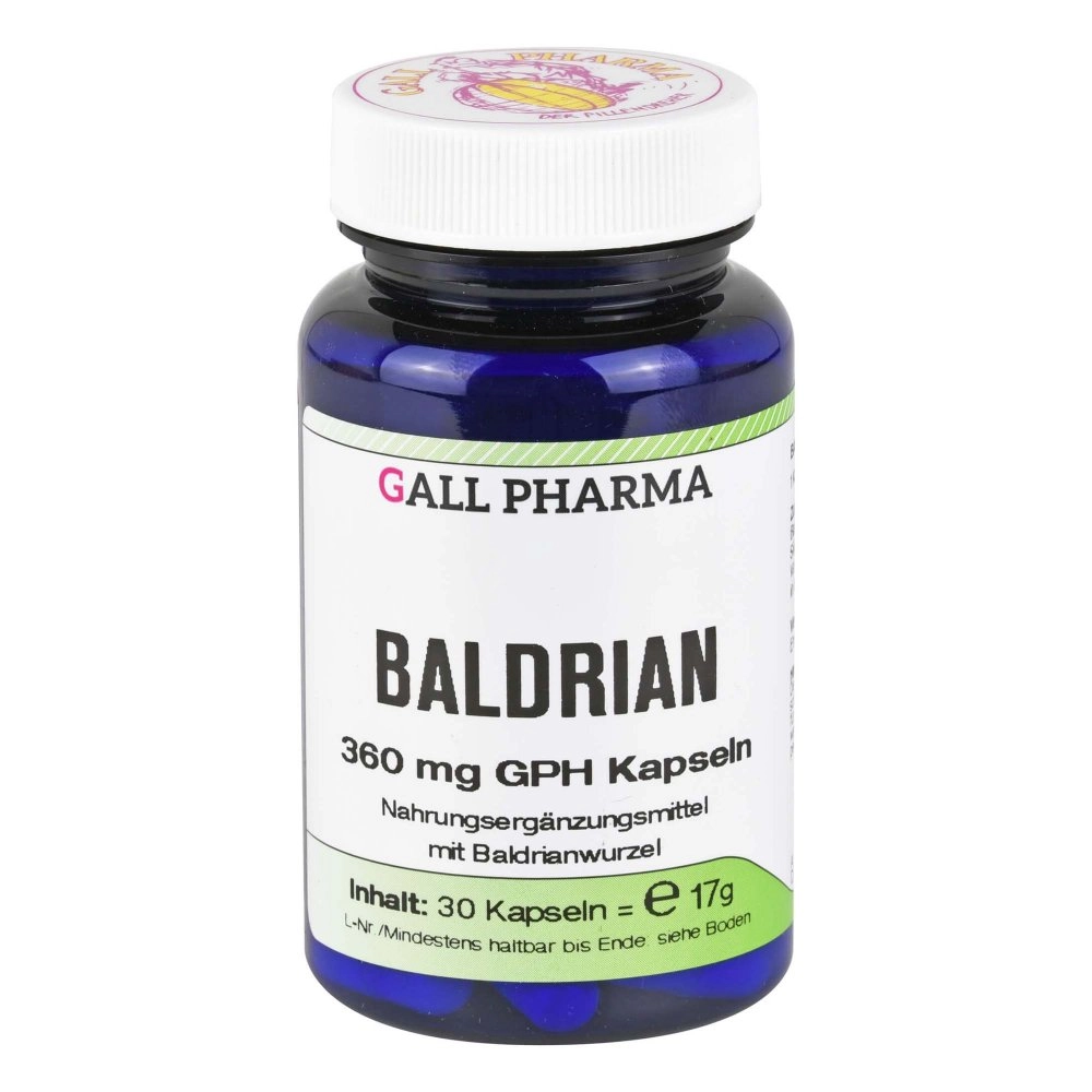 Baldrian 360 mg Gph Kapseln