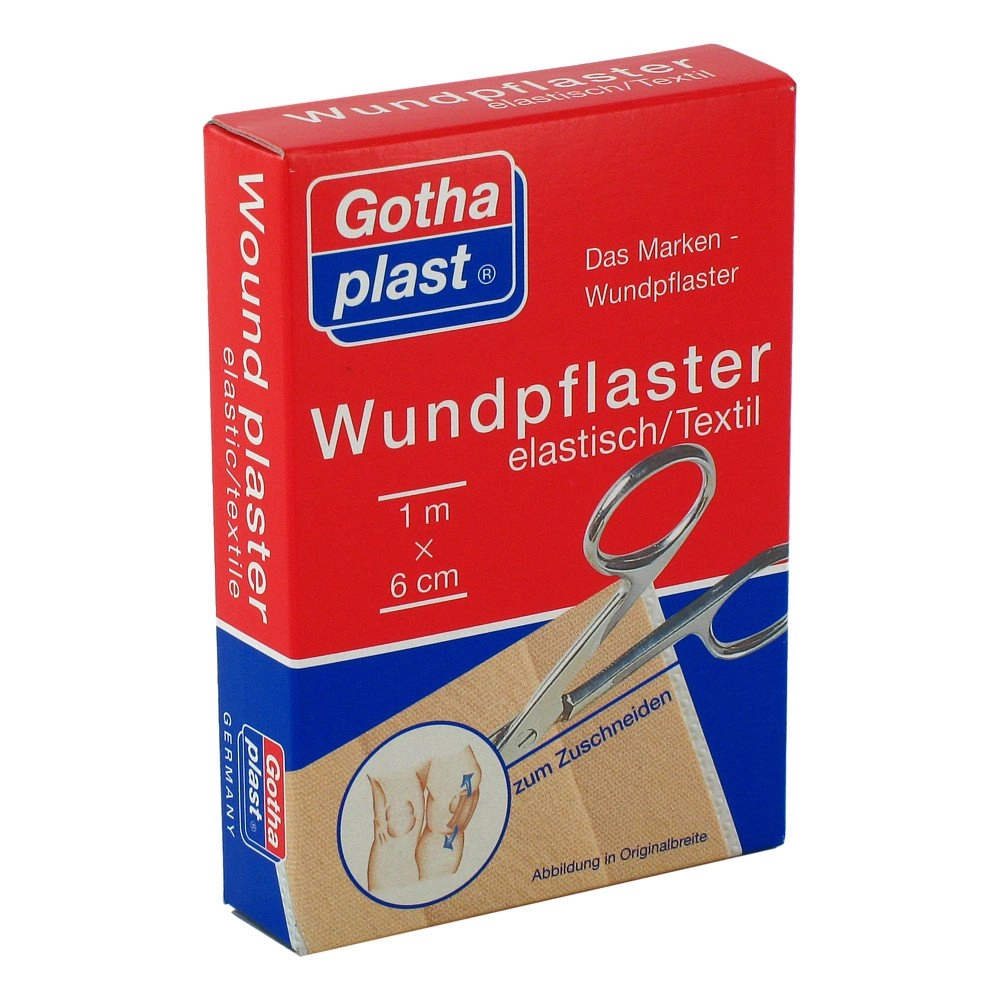 Gothaplast Wundpfl.elast 6 cmx1 m geschnitten