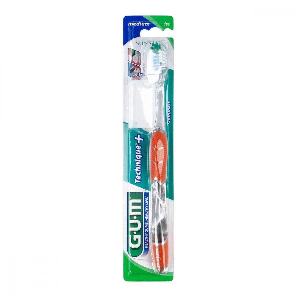 GUM Technique + ZahnbÃ¼rste kompakt mittel Blister