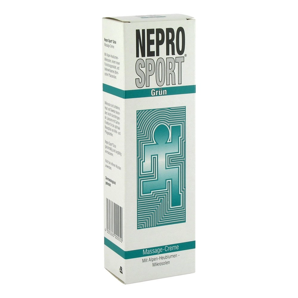 Neprosport Creme grÃ¼n