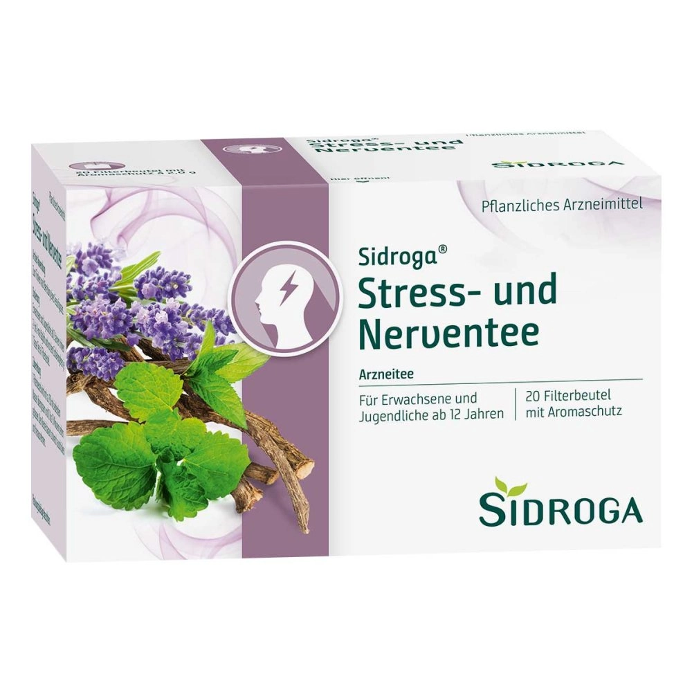 Sidroga Stress- und Nerventee Filterbeutel