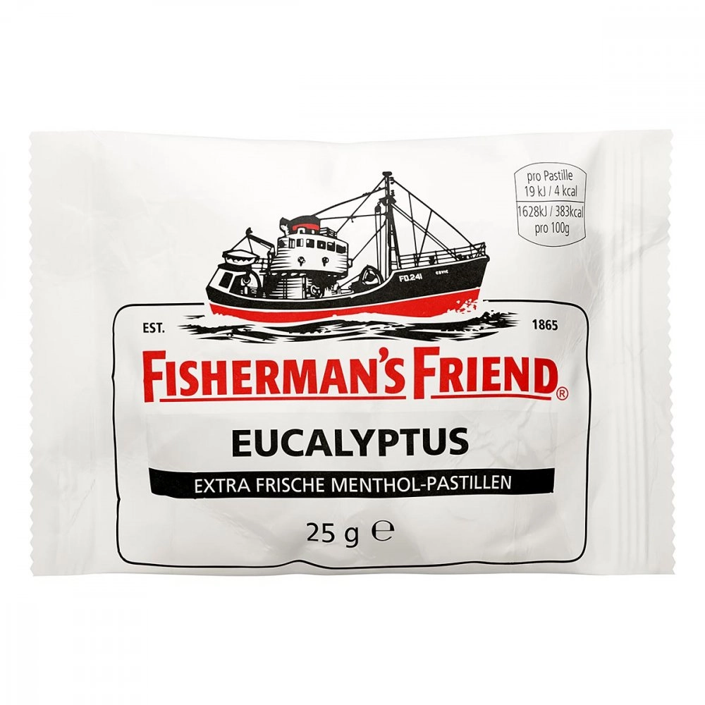 Fishermans Friend Eucalyptus mit Zucker Pastillen