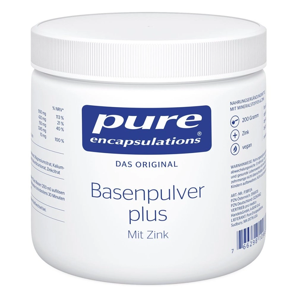 Pure Encapsulations Basenpulver plus