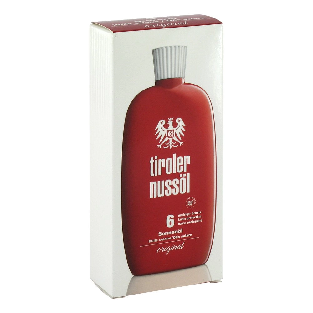 Tiroler NussÃ¶l Original sonnenÃ¶l Wasserfest Lsf 6