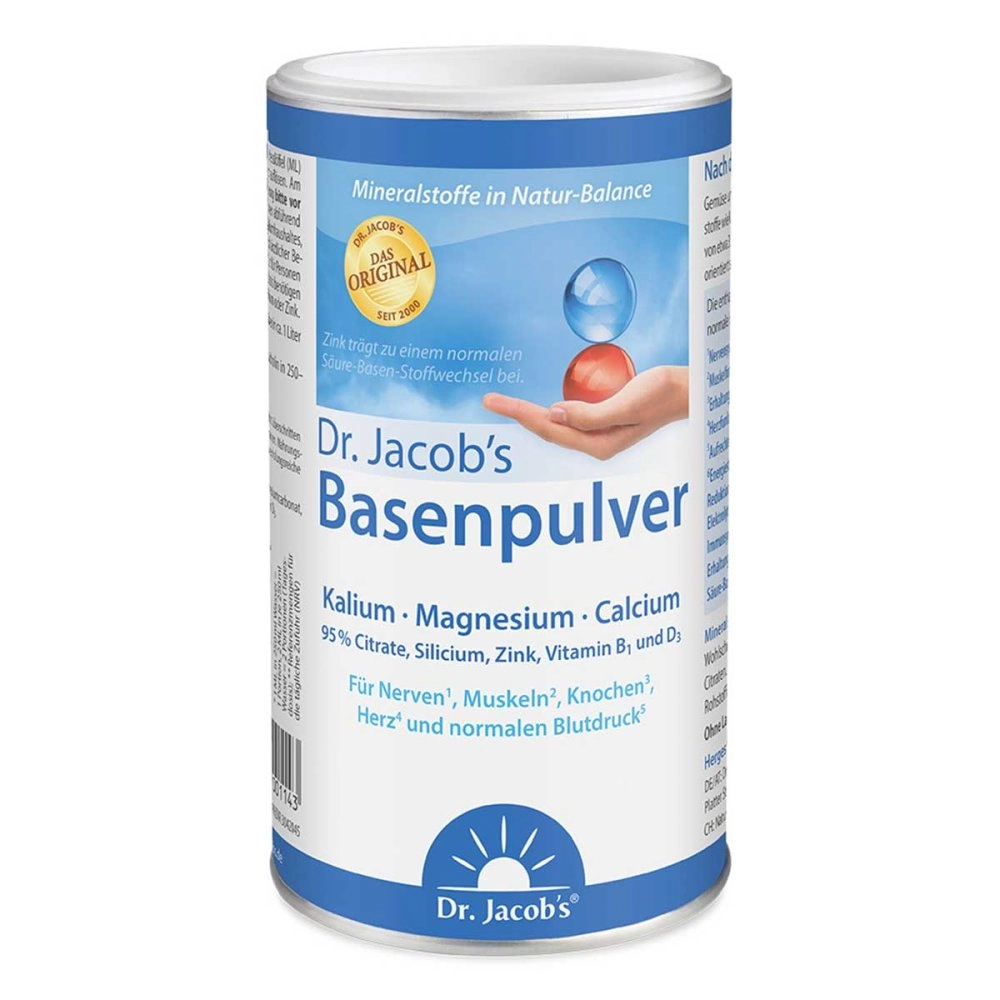 Dr. Jacob's Basenpulver Original Kalium Magnesium Calcium