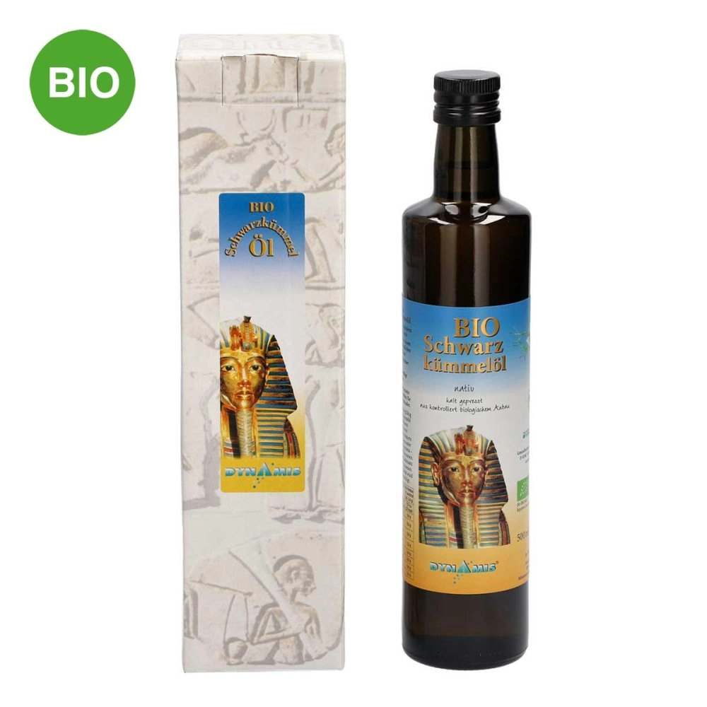 Dynamis Ãgyptisches SchwarzkÃ¼mmelÃ¶l Bio kaltgepresst