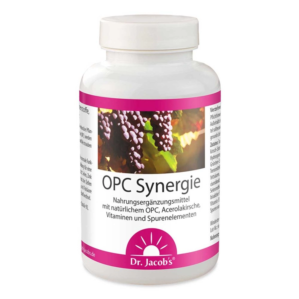 Dr. Jacob's OPC Synergie Traubenkernextrakt mit Acerola