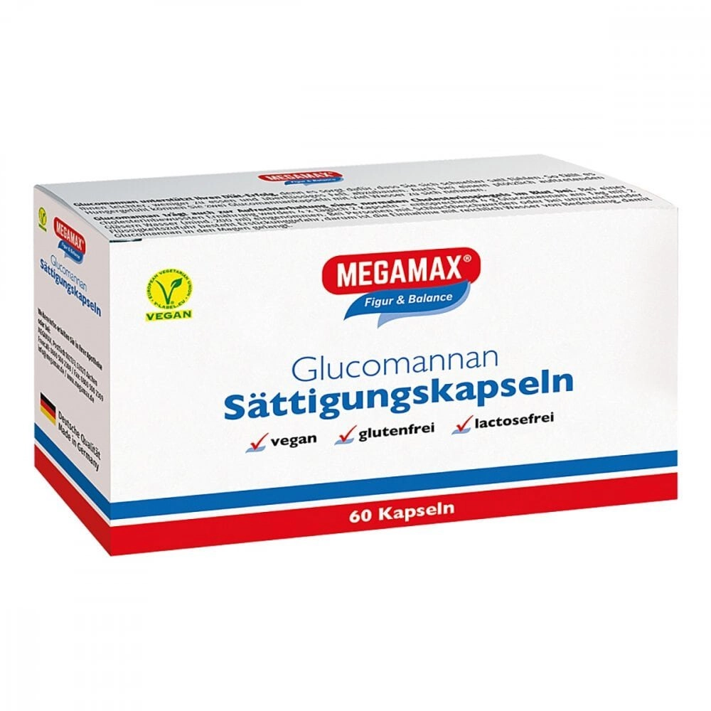 Megamax SÃ¤ttigungskapseln Glucomannan