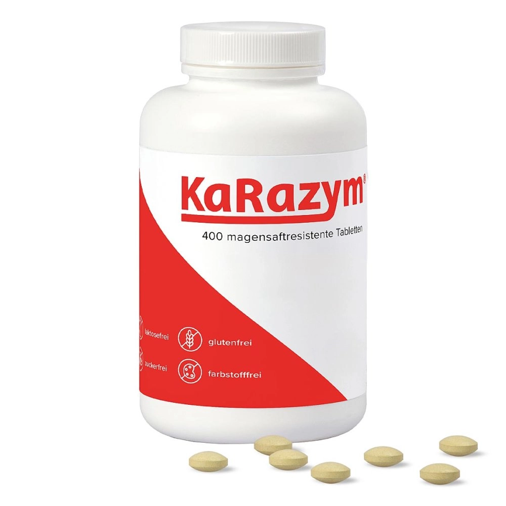 Karazym magensaftresistente Tabletten