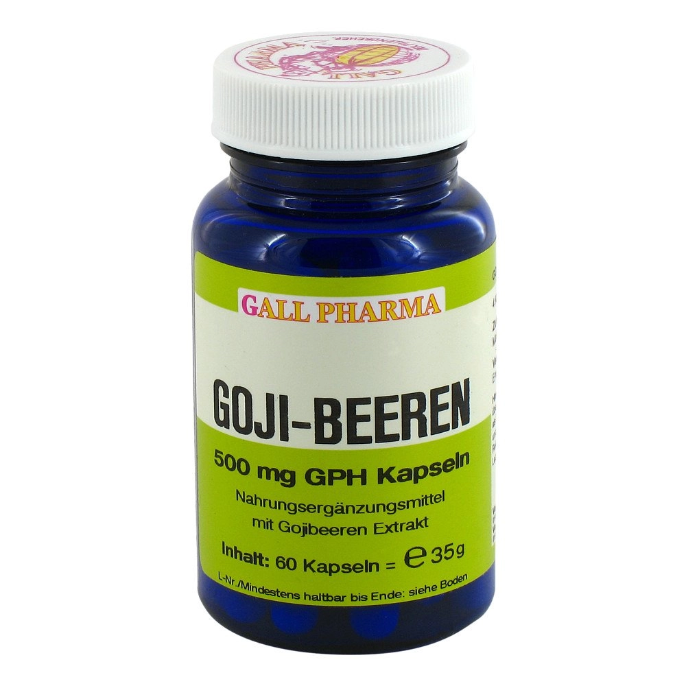 Goji Beeren 500 mg Gph Kapseln