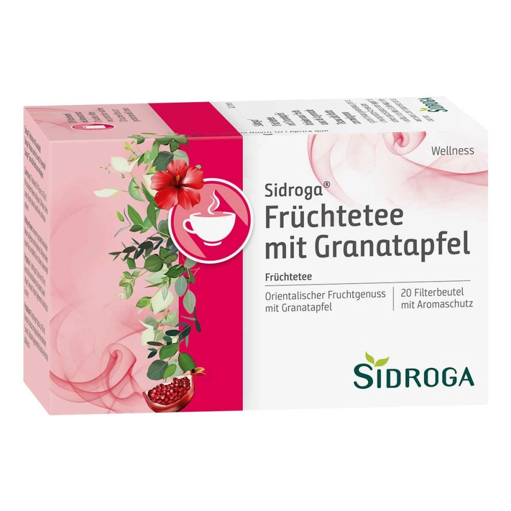 Sidroga Wellness FrÃ¼chtetee mit Granatapfel Filterb.