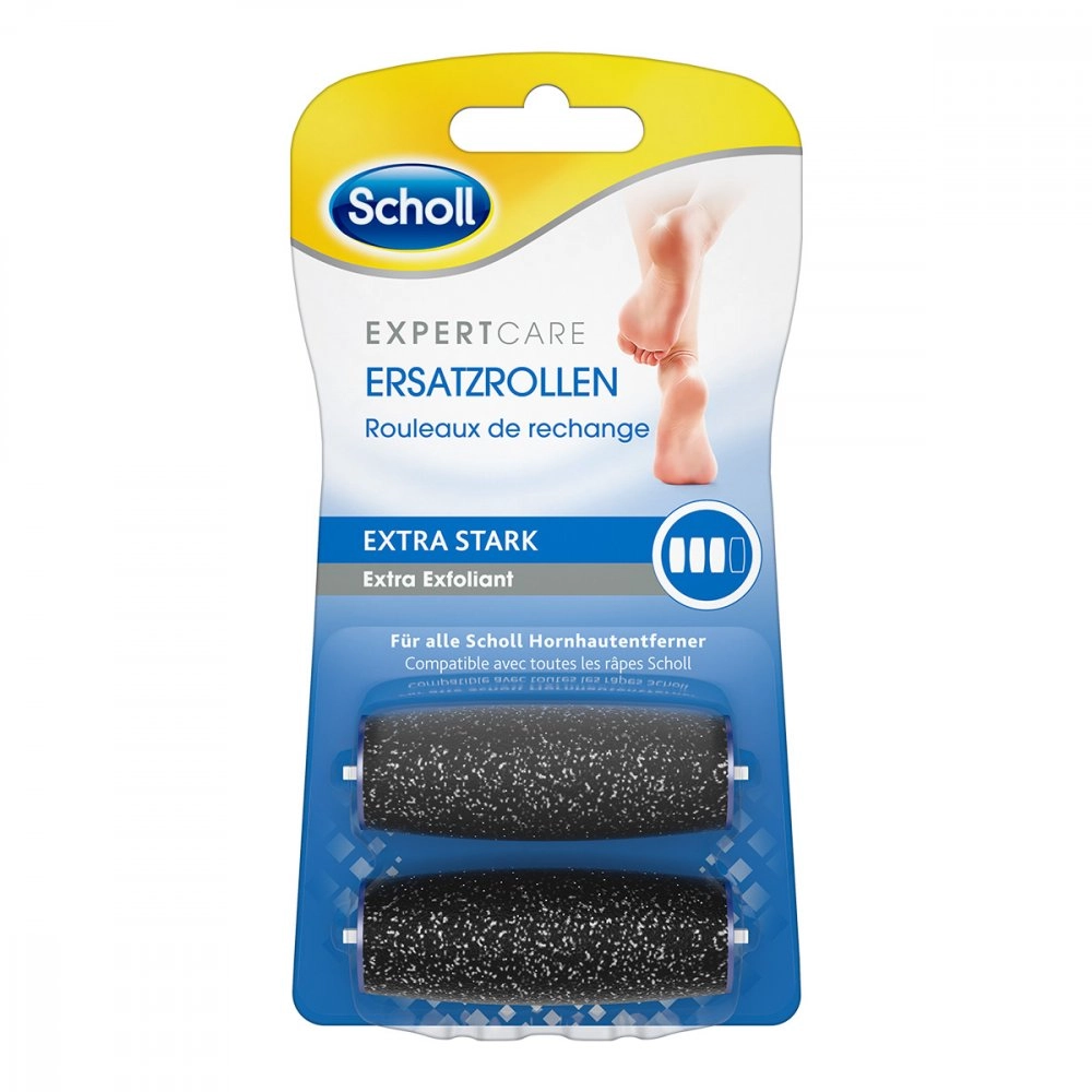 Scholl Velvet smooth Expr.pedi Ersatzro.ex.stark