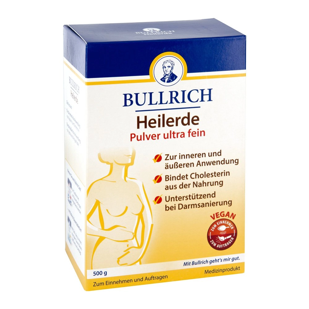 Bullrich Heilerde Pulver ultrafein