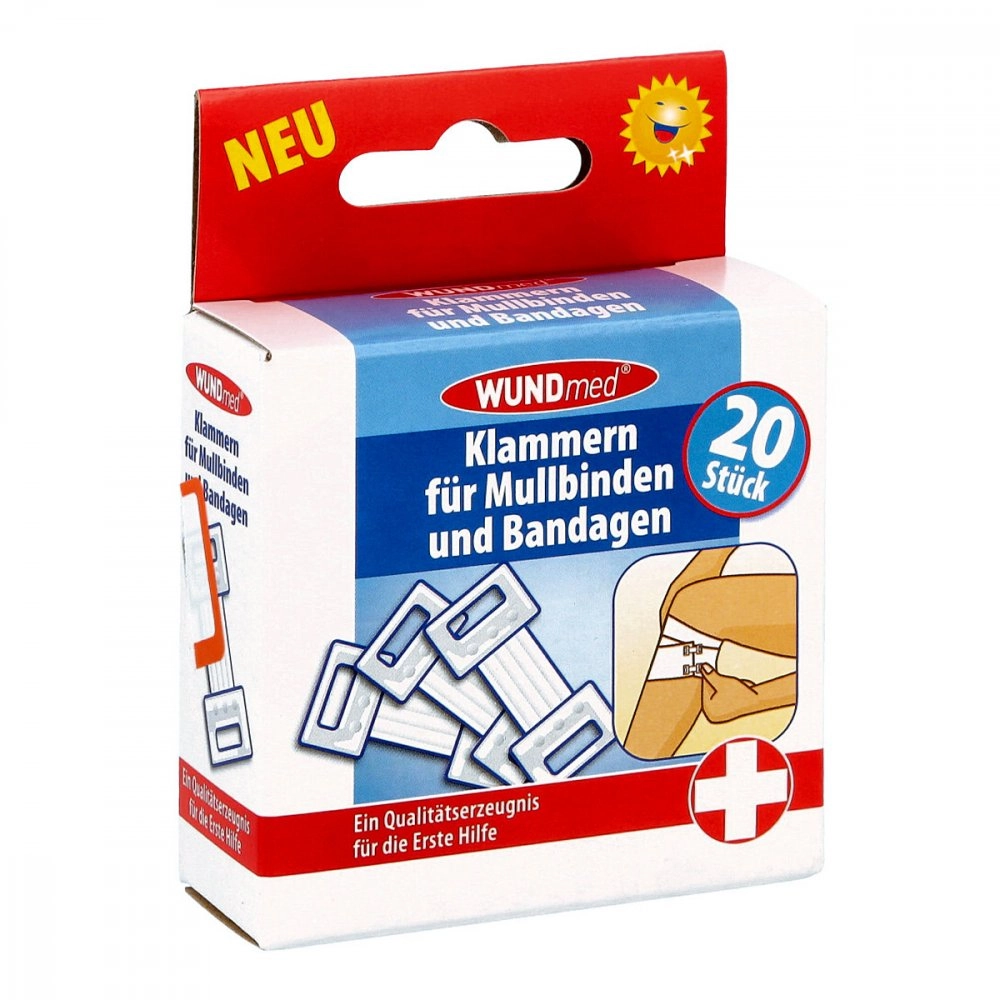 Klammern fÃ¼r Mulbinden+Bandagen