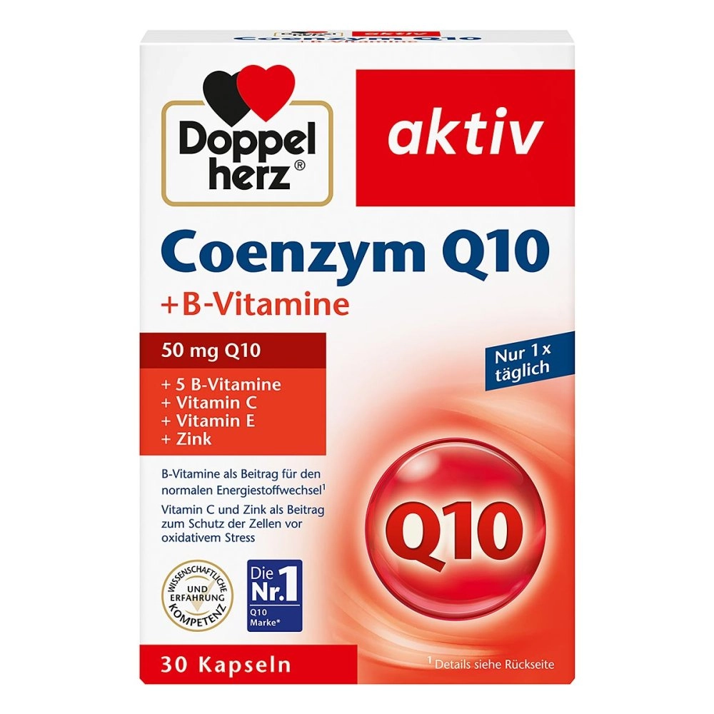 Doppelherz aktiv Coenzym Q10 + B-Vitamine + Vitamin E Kapseln