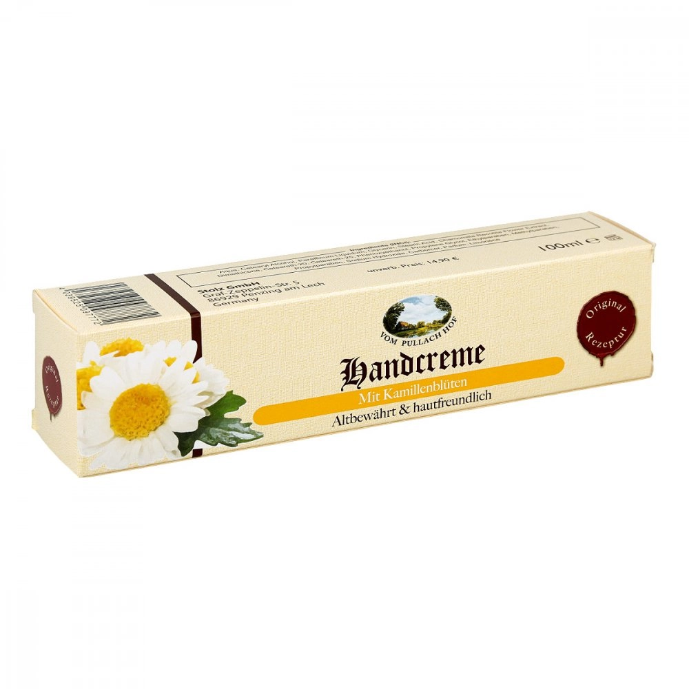 Handcreme mit KamillenblÃ¼ten