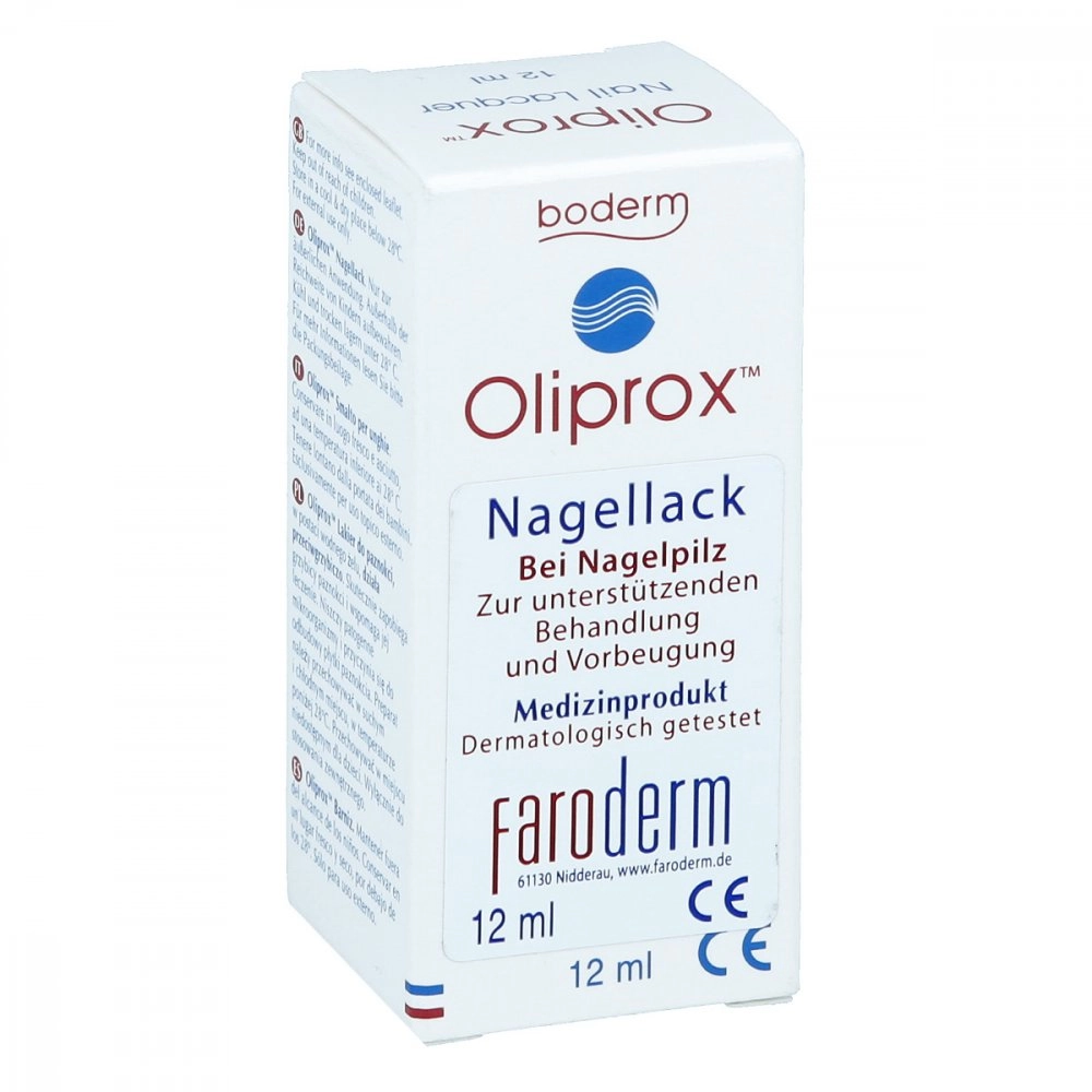 Oliprox Nagellack bei Pilzbefall