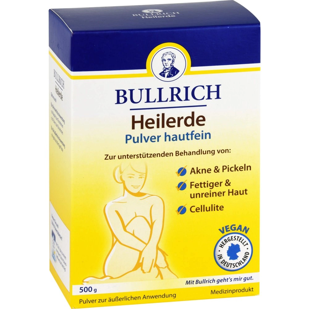 Bullrich Heilerde Pulver hautfein