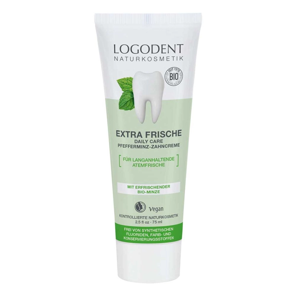 Logona Extra Frische Daily Care Pfefferminz-Zahncreme