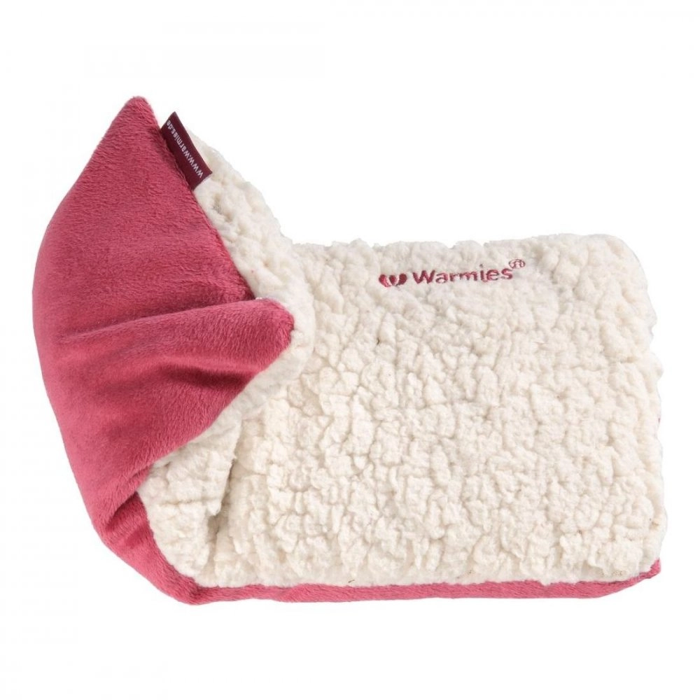 Warmies Hot Pak Sherpa beige/rot