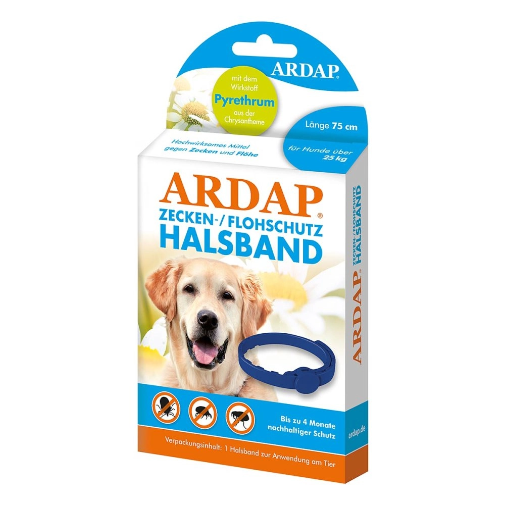 Ardap Zecken-/flohschutzhalsb.gr.hunde Ã¼b.25 kg