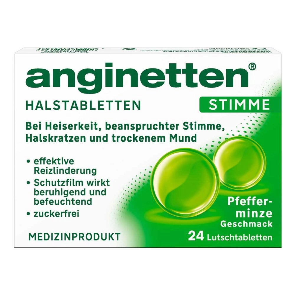 Anginetten Stimme Lutschtabletten