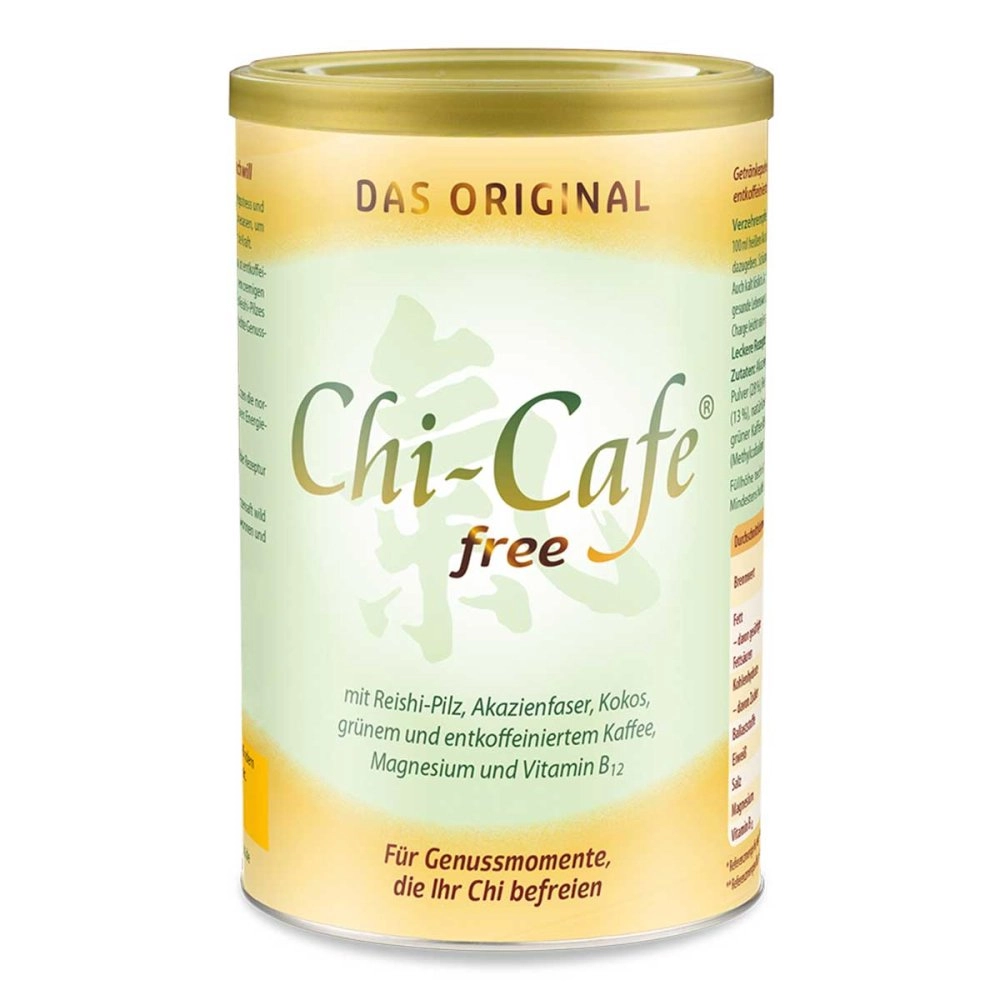 Chi-Cafe free Wellness Kaffee entkoffeiniert + Akazienfaser