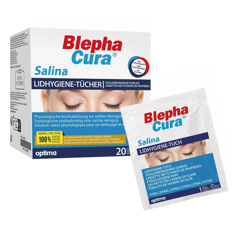Blephacura Salina Lidhygiene-TÃ¼cher