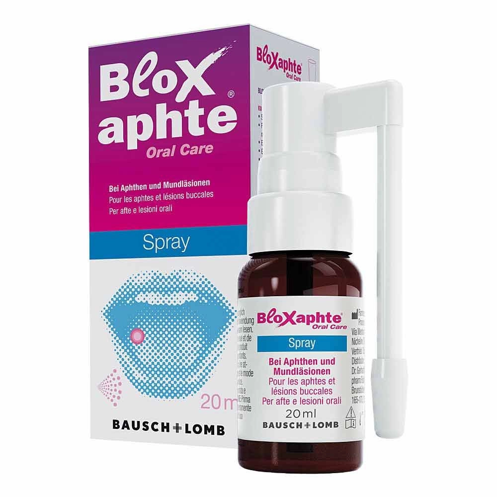 Bloxaphte Oral Care Mundspray bei Aphthen, Verletzungen im Mund