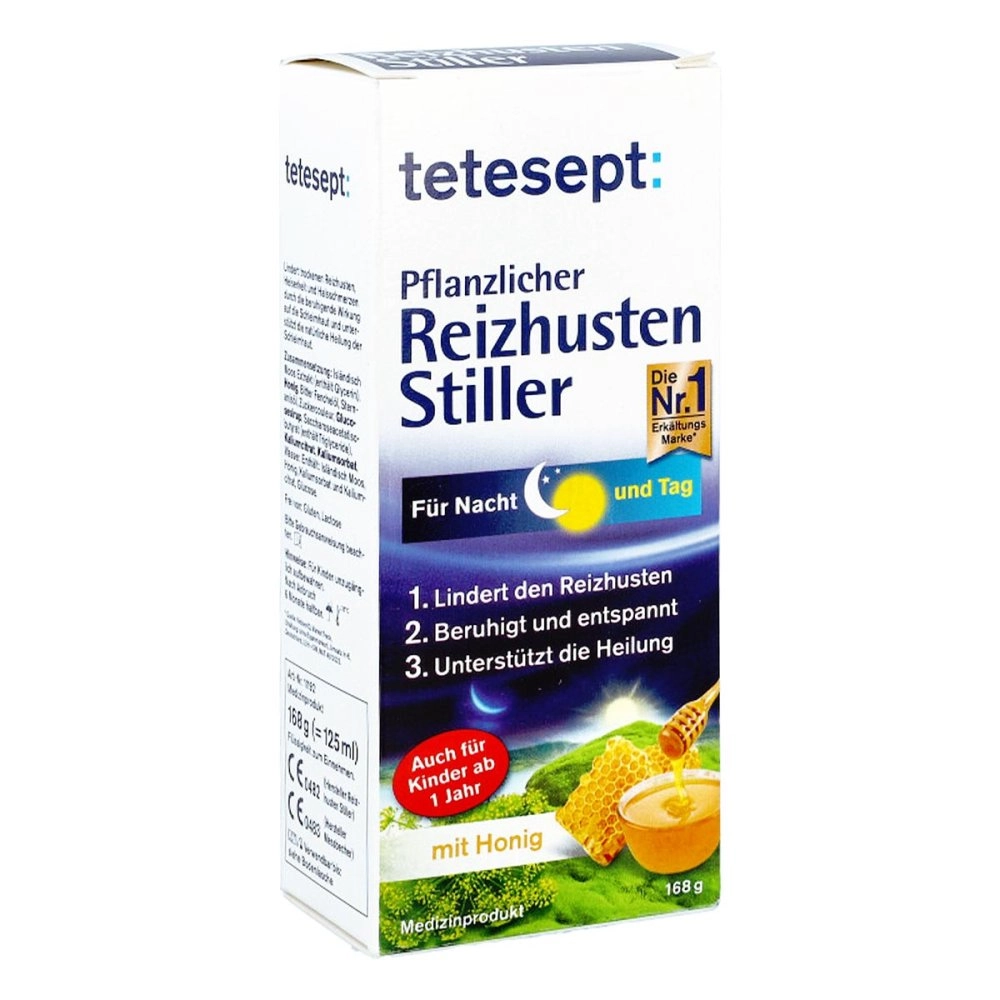 Tetesept Pflanzlicher Reizhusten Stiller FlÃ¼.z.e.