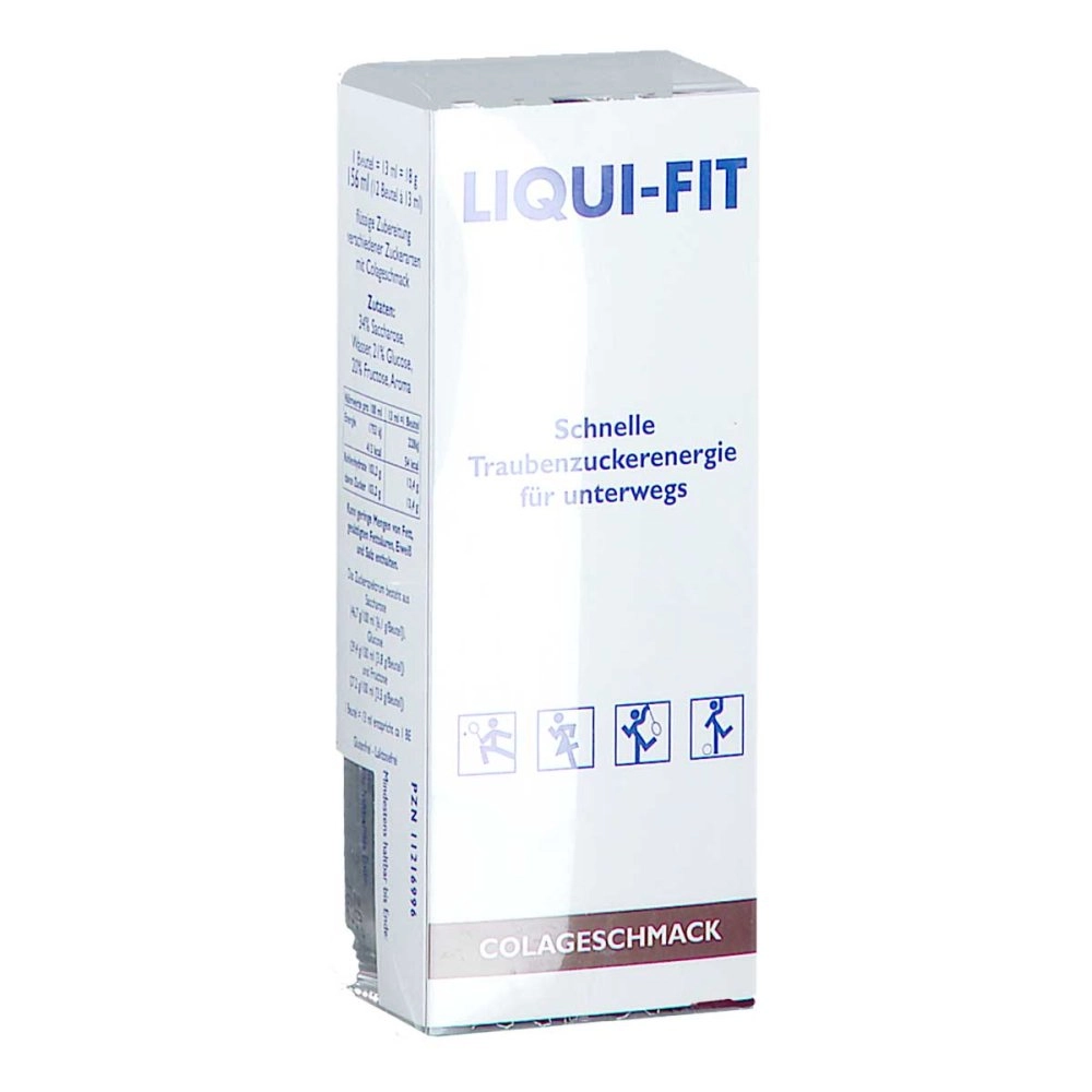 Liqui Fit flÃ¼ssige ZuckerlÃ¶sung Cola Beutel